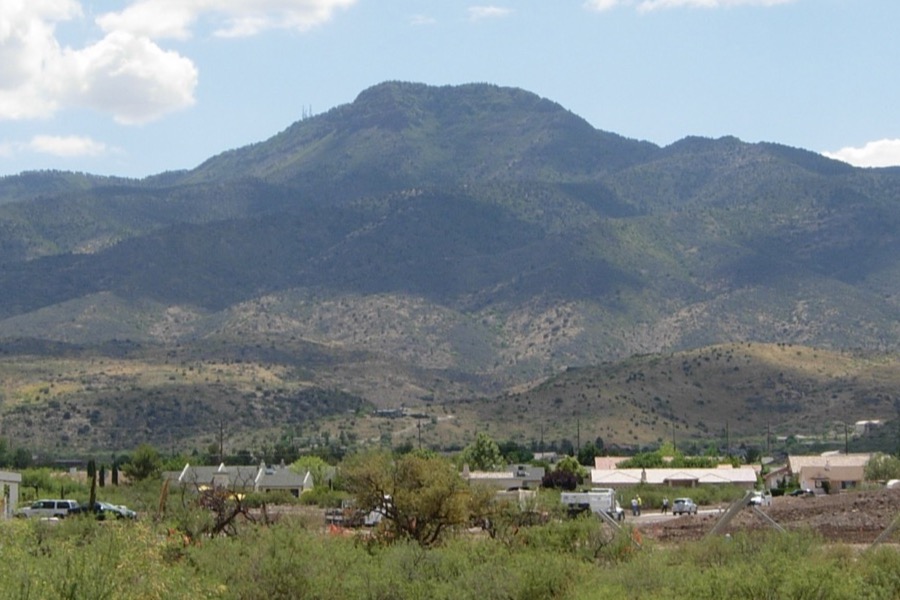 Panoramic view from Mingus Mountain