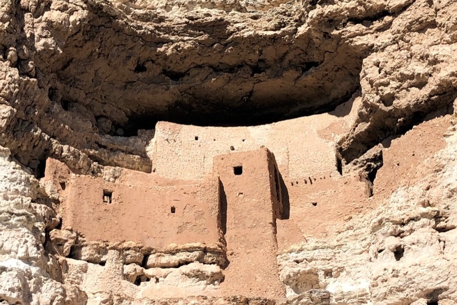 Montezuma Castle National Monument cliff dwellings